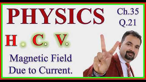 HCV, Solution, Ch. 35, Magnetic effects of current Que. 21