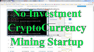No Investment - Noob CryptoCurrency Mining Startup