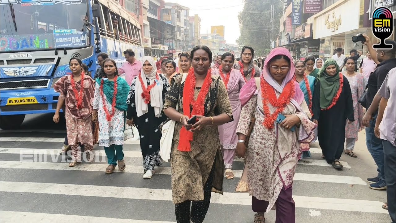 വാശിയേറിയമത്സരത്തിനൊടുവിൽ നറുക്കെടുപ്പിലൂടെപാണ്ടിക്കാട്പഞ്ചായത്ത് കുടുംബശ്രീCDS ഭരണംനിലനിർത്തി LDF