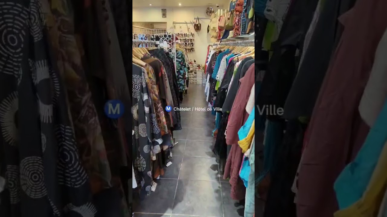 Notre Boutique de vêtements grande taille femme en plein coeur de Paris 🫶 #shoppingparis #vêtements