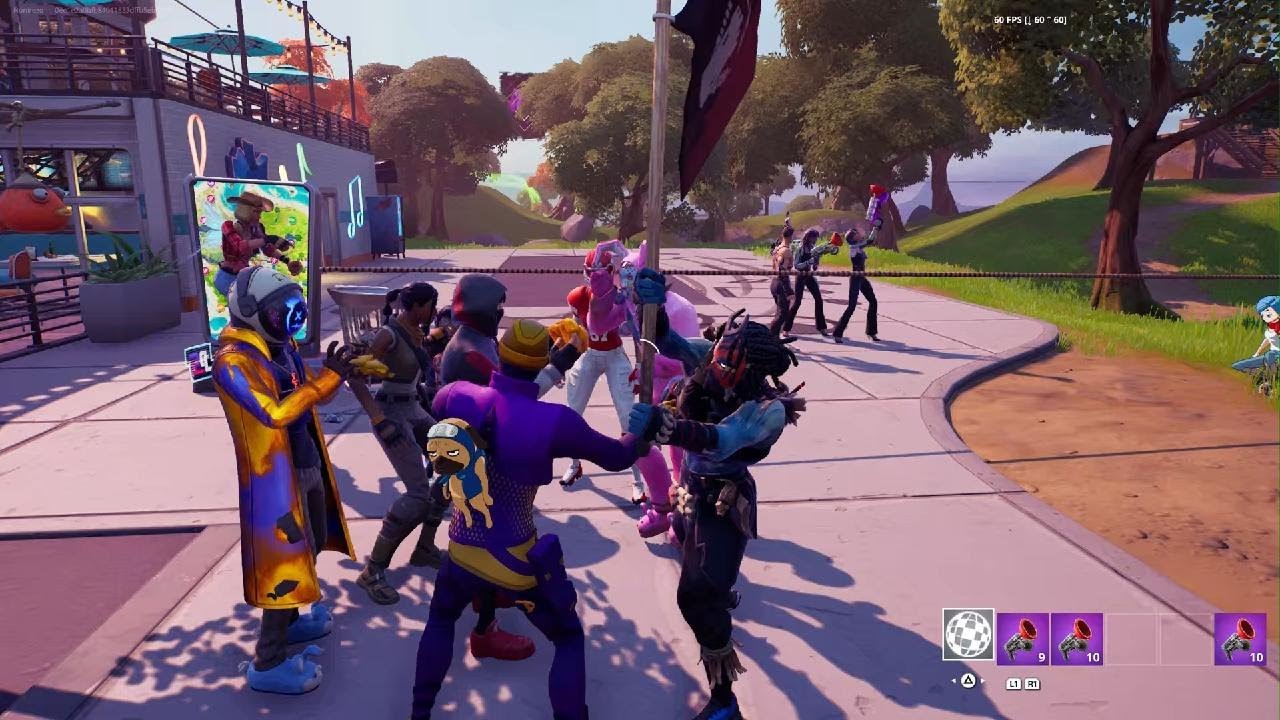 Fortnite party royal (toxic players)