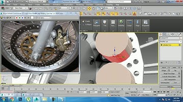 Tutorial on Modeling and texturing a bike in 3dsmax ( Part 13)