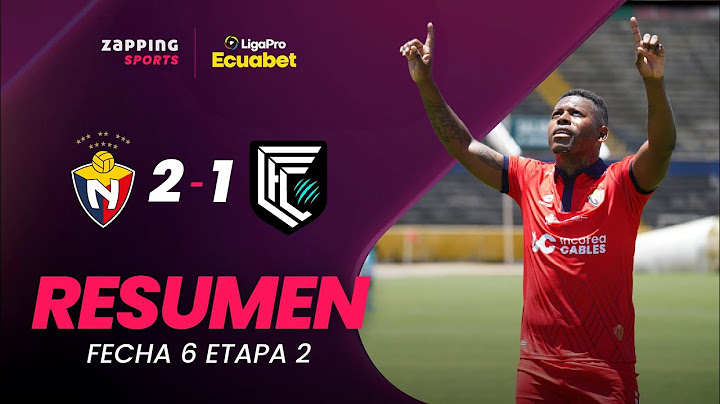 El Nacional 2 - 1 Cumbayá FC / Resumen Fecha 6 / 2da Etapa / LigaPro Ecuabet