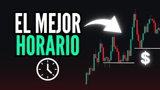 Este es EL MEJOR HORARIO para HACER TRADING y GANAR FACILMENTE