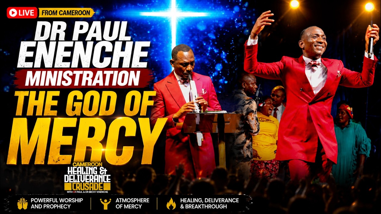 Dr Paul Enenche Ministration Live in Cameroon 2026 | The God of Mercy ...