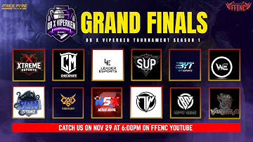 [ LIVE ] DB X VIPERKEN || GRAND FINALS || FFENC