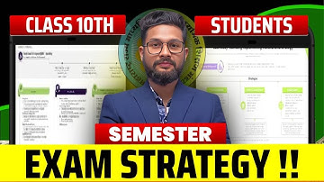 SEMESTER EXAM STRATEGY FOR 10TH STUDENTS | JR TUTORIALS | 