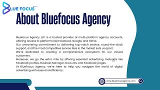 US Verified Google Ads Accounts for Sale | Bluefocus Agency