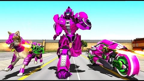 Dog Robot Transform Moto Robot #02 Transformation Game-2020 Android Gameplay HD.