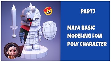 Maya Basic Character modeling Part7