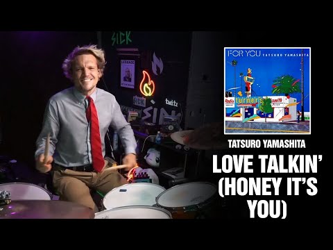 Tatsuro Yamashita Love Talkin Honey It S You Drum Cover First Time Hearing