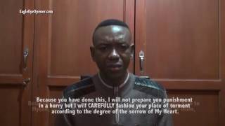 URGENT!!! Serious Warning From Jesus to False Prophets   Pastors   Hosanna E E  David