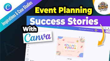 Event Planning Success Stories with Canva | How to Create Memorable Events