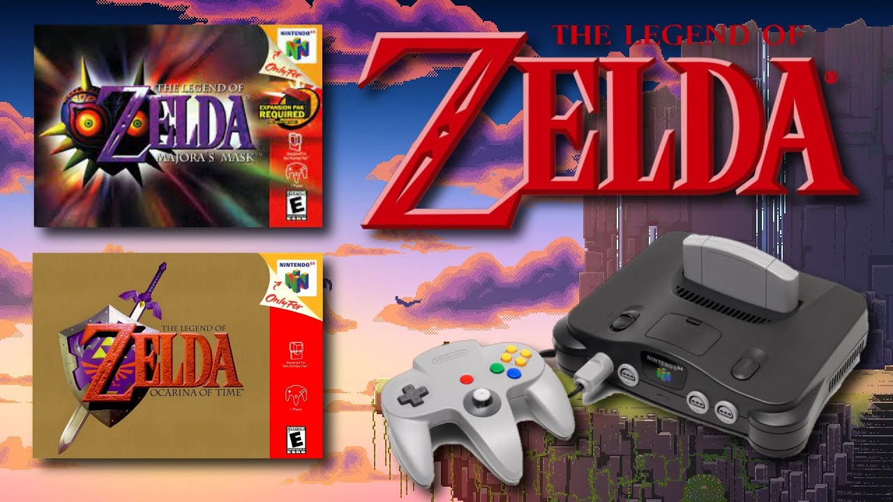 reunirse flota Noveno Todos los juegos de The Legend of Zelda para Nintendo 64 - YouTube