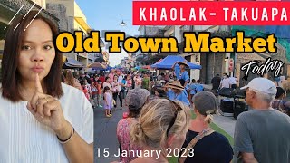 How is Real Local Market | Old Town Takuapa, Khao Lak Thailand