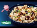 🥢Vegan: Tofu trifft Shiitake-Pilze, Geschmack braucht eine Seele【chinesisch kochen rezepte】