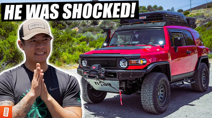Giving Peter his DREAM Truck BUILD! (2008 Toyota FJ Cruiser)