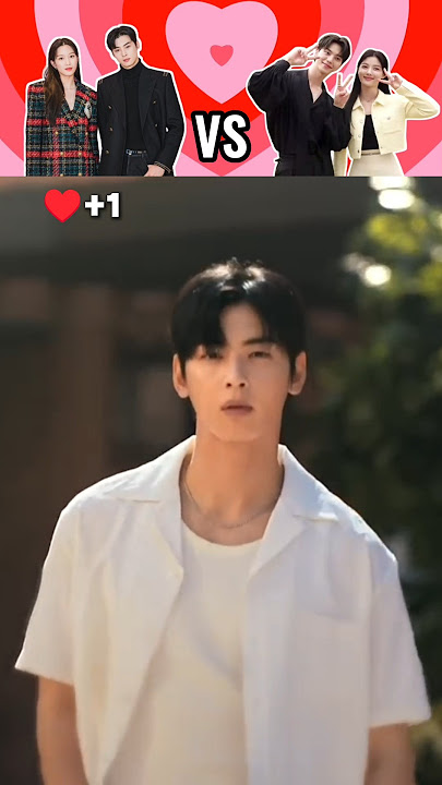 Cha Eun-woo   Moon Ga-young VS Song Kang   Kim Yoo-jung | Commercial ✨❤️