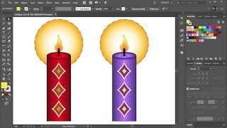 How to Draw a Candle in Adobe Illustrator