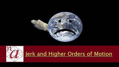 Jerk, Snap, Crackle, Pop & Higher Orders of Motion