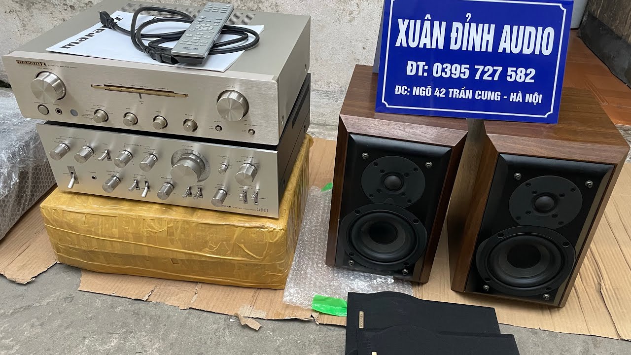 KENWOOD LS-1001 とPIONEER SA-V20II Speakers, Used Amplifiers, As Good As New, Kenwood Ls-1001