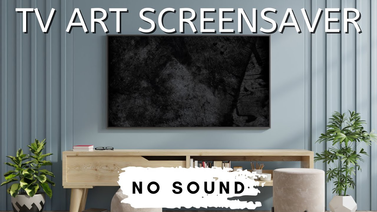 Minimalist Black Velvet Abstract Framed Art Screensaver | 1 Image | 3 Hr | No Sound | Wall Art TV