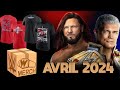 Nous avons nos tshirts wwe backlash france   wwe merch  avril 2024