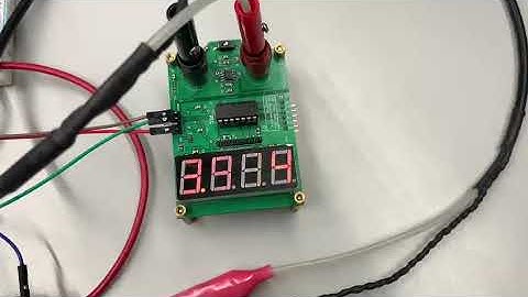 VIDEO PRÁCTICA 1 PROYECTO II: VOLTIMETRO DIGITAL. MODO 7 SEGMENT