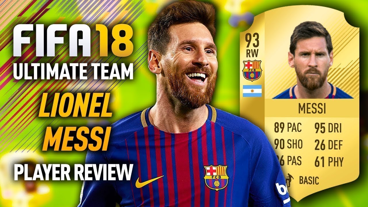 A FIFA 18 LEGJOBBJA? - LIONEL MESSI PLAYER REVIEW! - YouTube