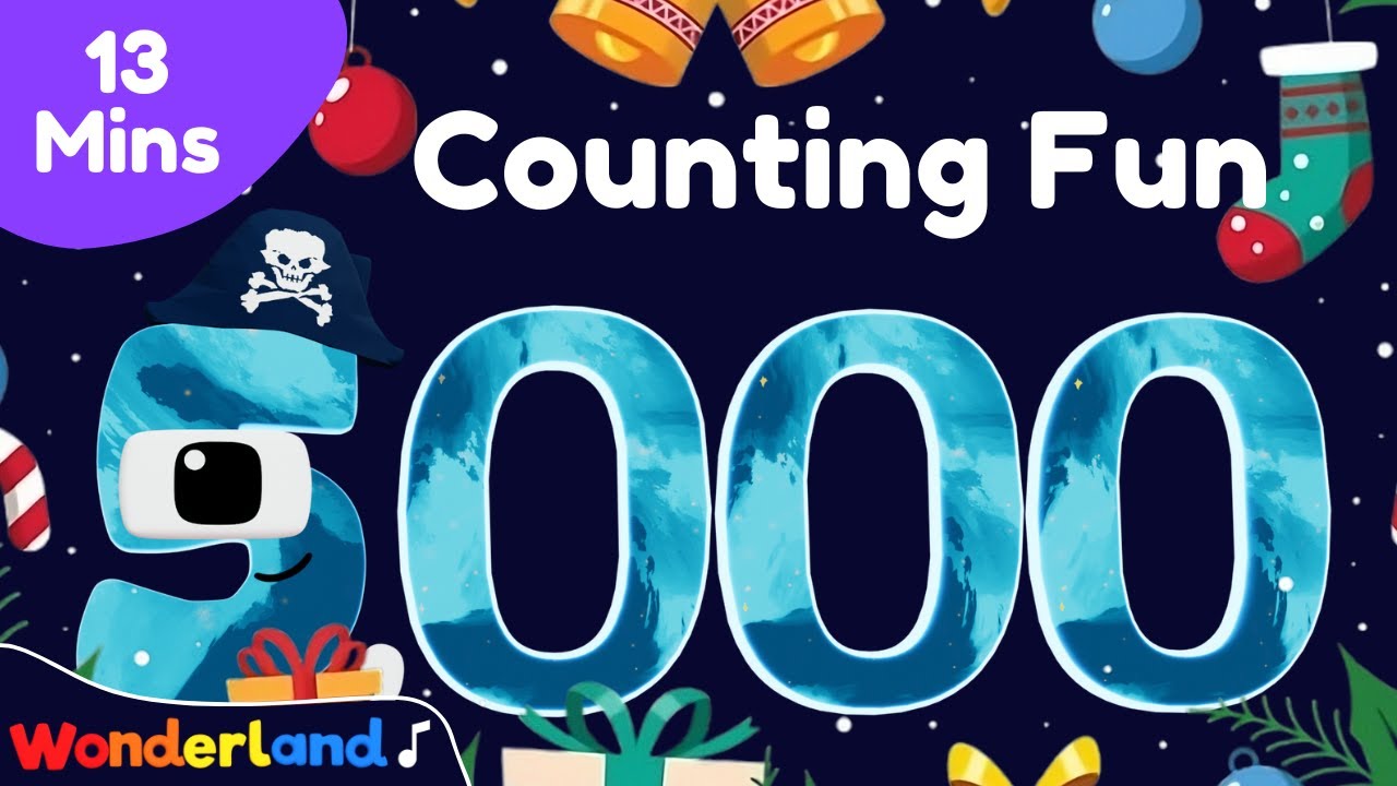 Wonderland Songs: Counting Fun With Thousands + More | Christmas Fun | Kids Songs