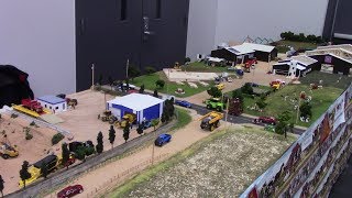 Rod Liddle Dairy Farm Display at the 2017 National Farm Toy Show