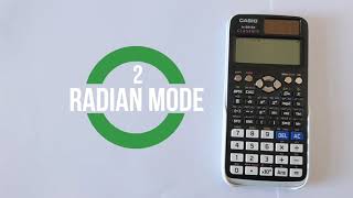 How to Switch Between Degrees and Radians Mode on a Casio fx-991EX CLASSWIZ