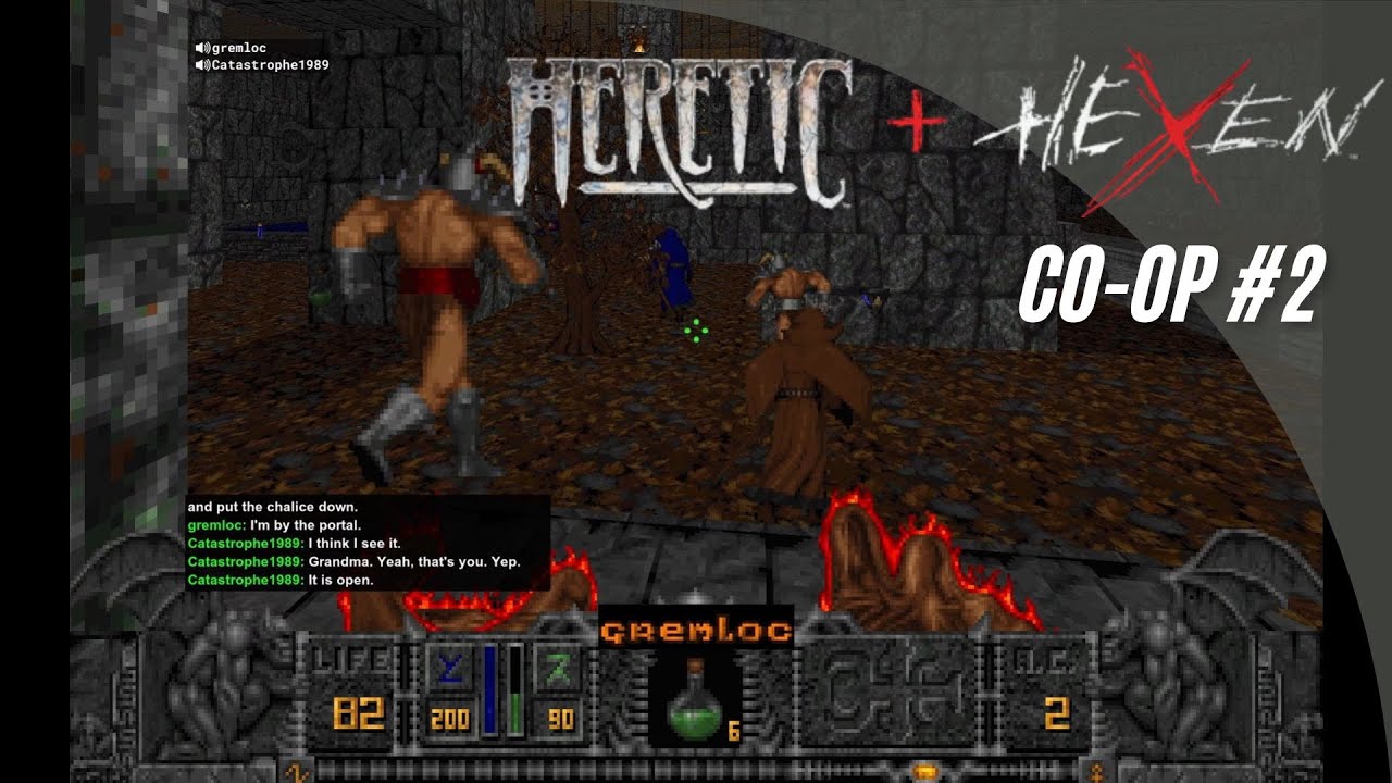 Heretic + Hexen - Sesión Cooperativo en línea [Parte 2]