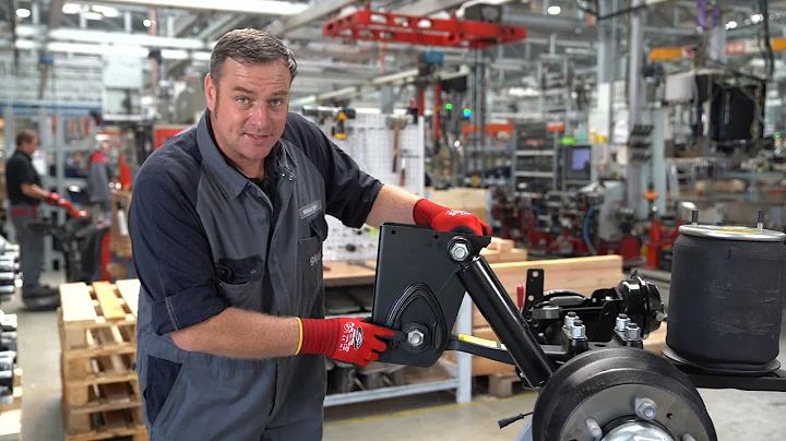 GIGANT service video - Air suspension unit 5.5 t axle | EN