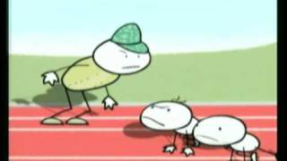 "Sport o Spork", cartoon di Bozzetto