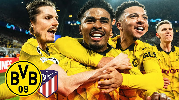 Borussia Dortmund 4-2 Atletico Madrid  | All Goals & Highlights | UEFA Champions League