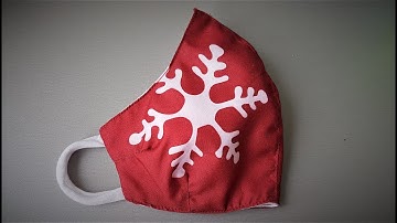How To Sew Face Mask Tutorial  DIY Free pattern pdf. Jak uszyć maskę ochronną