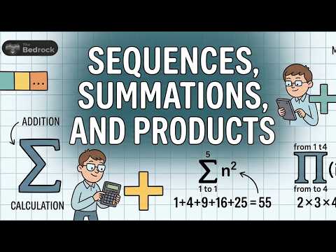 Sequences, Summations, and Products