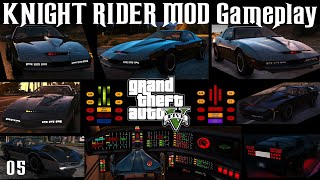 GTA5 Gameplay with Knight Rider Mod - 05