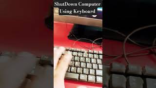 Shutdown Computer using Keyboard | Best Shortcut Keys #computer #keyboard #shortcutkeys