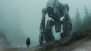 The Sentinel | Atmospheric Dark Sci-Fi Ambient Music (with light Rain ambience)