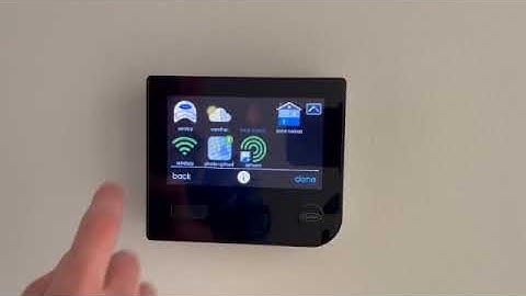 Carrier Infinity Thermostat Homeowner Comfort Settings