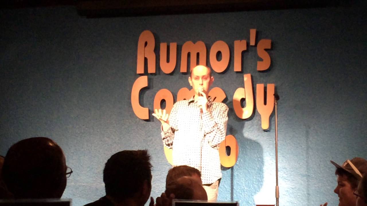 Winnipegs Funniest Person with a Day job at Rumors Comedy Club 2016 Brad Paul
