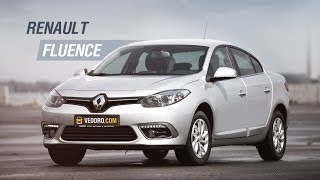 Renault Fluence 1.5 dCI - обзор седана C+ класса от Veddro.com