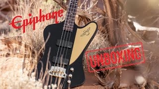 Epiphone Rex Brown Signature Thunderbird Bass Guitar Unboxing. #Namm2024