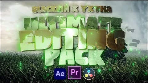 Introducing the Blackfin X Yxhya Editing Pack | BEST *FREE* EDITING PACK!