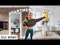 APARTMENT HUNTING IN OSLO | finding our new home