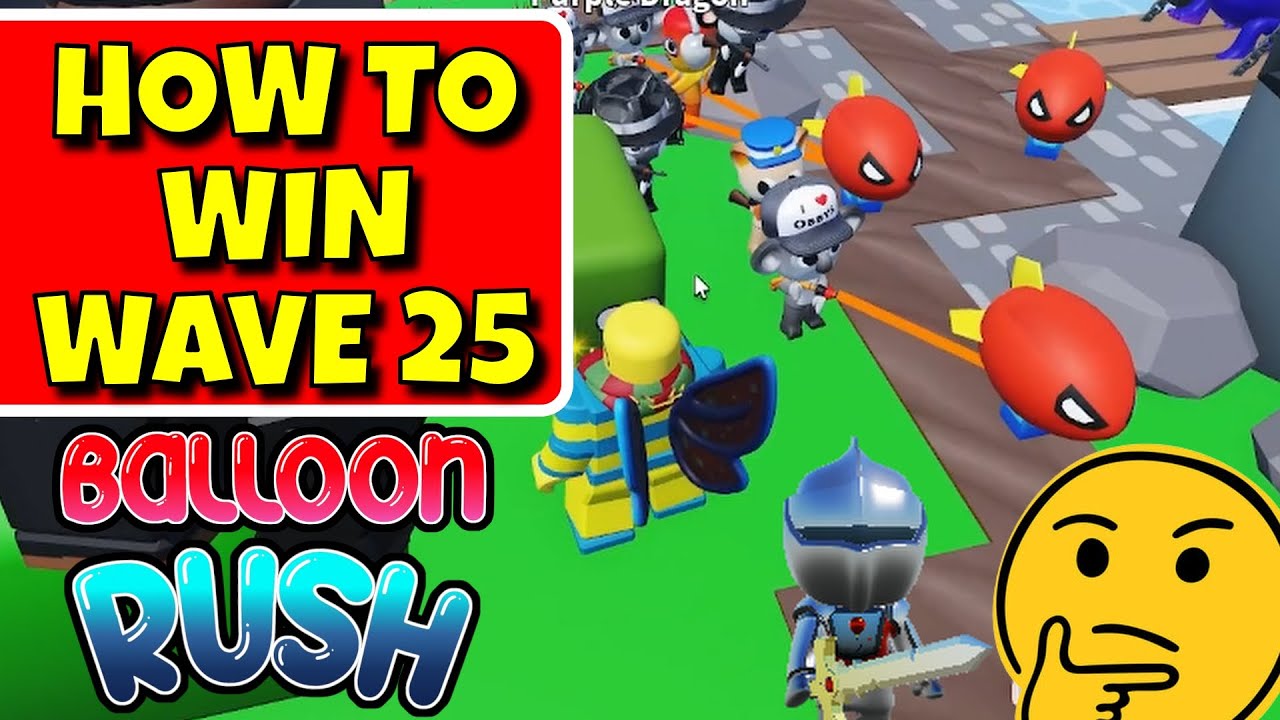 Balloon Rush Tower Defense - Roblox