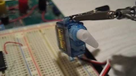 MSP430F2012 Servo controller test