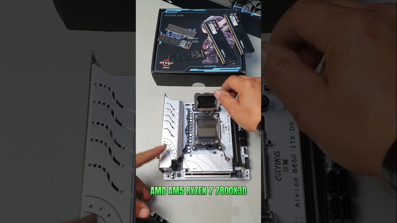 マザーボード Gryming Aklidd B650 ITX D5+ ryzen5 8400f AMD Ryzen 5